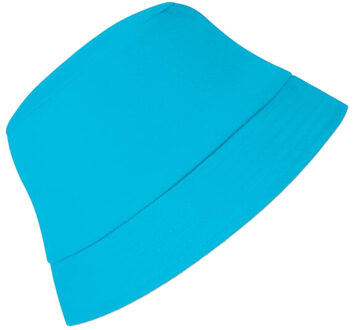 Zonnehoed katoen bilgola - maat One size Blauw
