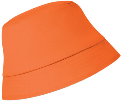 Zonnehoed katoen bilgola - maat One size Oranje