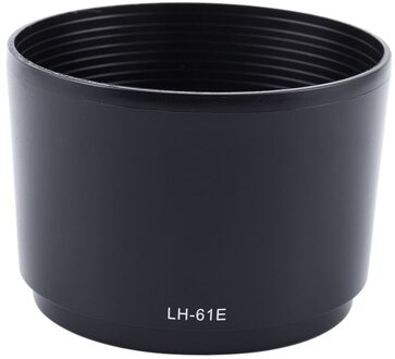 Zonnekap Voor Olympus M. Zuiko Ed 75-300Mm F/4.8-6.7 LH-61E Zwart