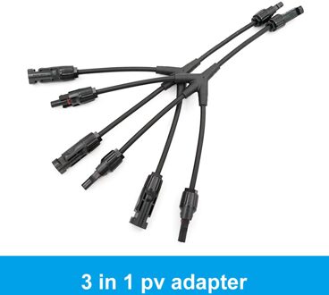 Zonnepaneel Accessoires Parallelle Solar Connector Voor Zonne-energie Systeem 3 in 1