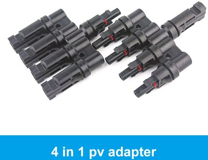 Zonnepaneel Accessoires Parallelle Solar Connector Voor Zonne-energie Systeem 4 in 1