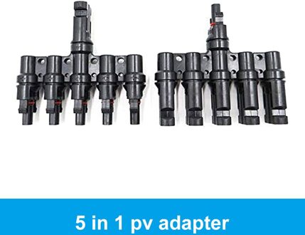 Zonnepaneel Accessoires Parallelle Solar Connector Voor Zonne-energie Systeem 5 in 1