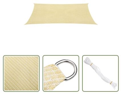 Zonnescherm Vierkant - 2 x 2 m - Beige HDPE