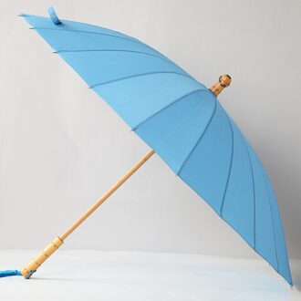 Zonnescherm Wit Eenvoudige Patio Paraplu Academy Handvat Vrouwen Strand Paraplu Tuin Leuke Sombrilla Playa Huishoudelijke Producten BJ50YS stijl 2