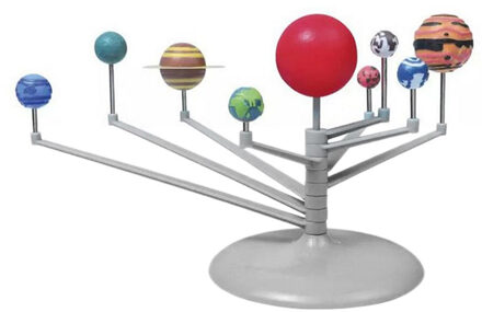 Zonnestelsel Negen Planeten Planetarium Model Kit Wetenschap Astronomie Project Planetarium Model Kit Planetarium Model