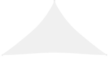 Zonnezeil Driehoekig - 2.5 x 2.5 x 3.5 m - Wit PU-gecoat Oxford Stof