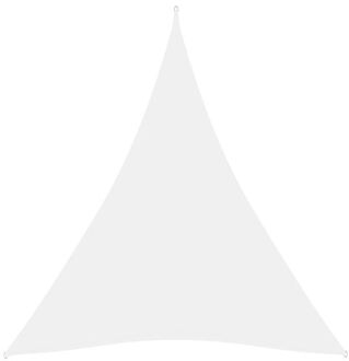 Zonnezeil Driehoekig - 3 x 4 x 4 m - PU-gecoat oxford stof Wit
