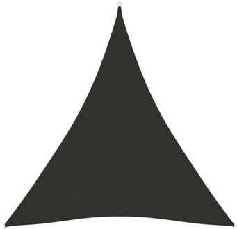 Zonnezeil Driehoekig - 4 x 5 x 5 m - Antraciet - PU-gecoat oxford stof Grijs