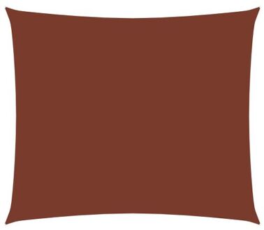 Zonnezeil Waterbestendig Terracotta 3x4.5m - PU-gecoat Oxford stof Bruin