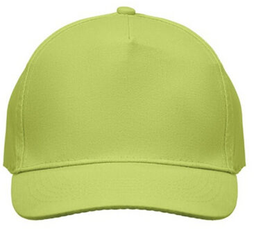 Zonnige 5 paneel baseball cap Groen - One size