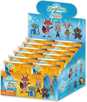 Zootopia 2 Magnets blind pack Series 1 Display (12)