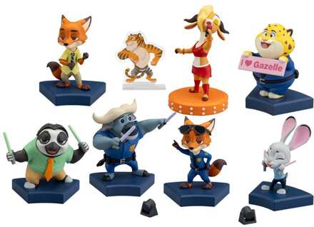 Zootopia Mini Egg Attack Blind Box Figures Concert Series 8 cm Assortment (6)