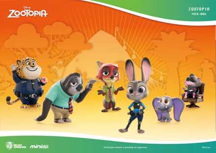 Zootopia Mini Egg Attack Blind Box Figures Series 10 cm Assortment (6)