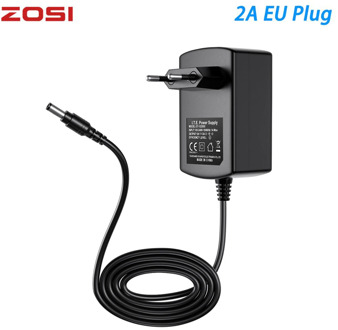 ZOSI DC 12V 2A Power Supply Adaptor 12V Security Professional Converter EU Adapter For CCTV Camera CCTV system