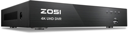 ZOSI H.265 4K 8CH Ultra HD CCTV Surveillance DVR 4IN1 Digital Video Recorder Motion Detection For 5MP 8MP Analog Camera