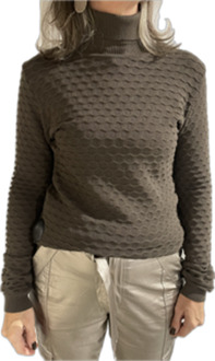 Zoso | 235isa luxury knitted sweater Bruin - XL