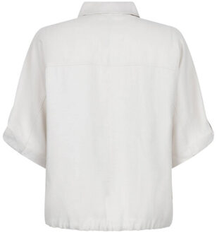 Zoso Blouse korte mouw 261 sonja Beige - L