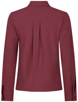 Zoso Blouse lange mouw 255karen Rood - XL