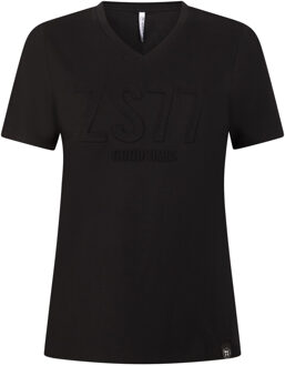 Zoso Chloe Casaul T-shirt Dames XS Zwart