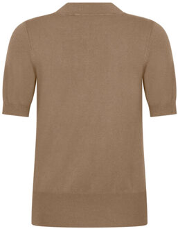 Zoso Pullover korte mouw 255marnix Bruin