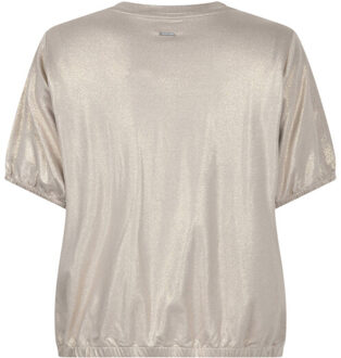 Zoso Top korte mouw 261 ilse Beige - XXL