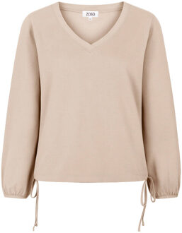 Zoso Top lange mouw 254veronica Beige