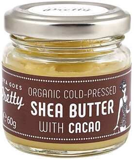 Zoya Goes Pretty Organic Cold Pressed Shea Body Butter met Cacao - 60 gram