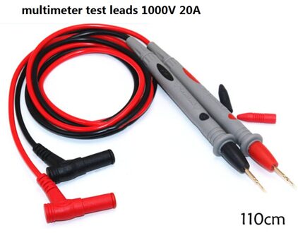 ZOYI multimeter meetsnoeren 1000 V 20A Dunne Tip Naald punt multimeter probe multimeter kabel