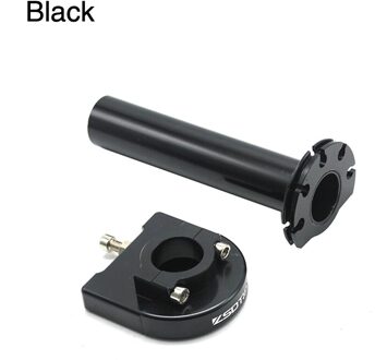Zsdtrp Aluminium Grip Gaspedaal Motorfiets Handle Bar Grip Throttle Assist Cnc Legering Twist Gas Handvat Voor Ktm zwart