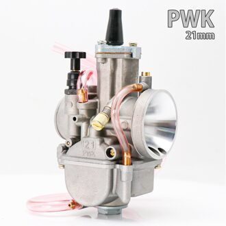 Zsdtrp Voor Pwk 21 24 26 28 30 32 34 Voor Keihin Koso Pwk Carburateur Met Power Jet Voor 50cc-250cc 2T 4T Motorfiets Carburateur 21mm