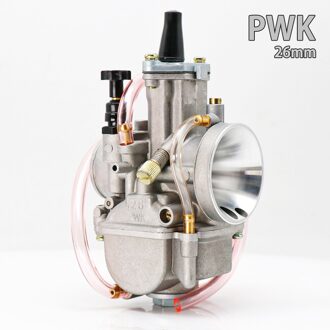 Zsdtrp Voor Pwk 21 24 26 28 30 32 34 Voor Keihin Koso Pwk Carburateur Met Power Jet Voor 50cc-250cc 2T 4T Motorfiets Carburateur 26mm