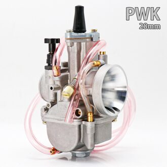 Zsdtrp Voor Pwk 21 24 26 28 30 32 34 Voor Keihin Koso Pwk Carburateur Met Power Jet Voor 50cc-250cc 2T 4T Motorfiets Carburateur 28mm