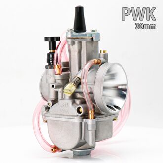 Zsdtrp Voor Pwk 21 24 26 28 30 32 34 Voor Keihin Koso Pwk Carburateur Met Power Jet Voor 50cc-250cc 2T 4T Motorfiets Carburateur 30mm