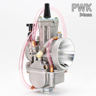 Zsdtrp Voor Pwk 21 24 26 28 30 32 34 Voor Keihin Koso Pwk Carburateur Met Power Jet Voor 50cc-250cc 2T 4T Motorfiets Carburateur 34mm