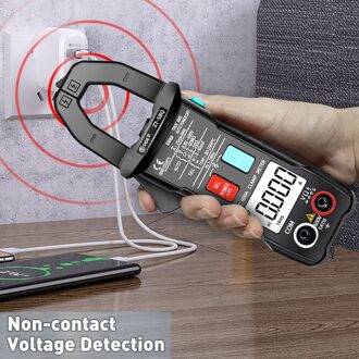 ZT-5BQ Tester Meter Capaciteit Meter Digitale Smart Stroomtang 6000 Count Bluetooth Frequentie Condensator Tester