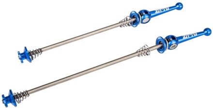 Ztto 1 Paar Titanium Legering Fiets Quick Release Hendel Ultralichte Fiets 188/226Mm Wiel Hub Hendel as Set blauw