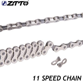 Ztto 11 S 22S 33S 11 Speed Ketting Voor Mtb Mountainbike Racefiets Duurzaam Zilver grijs Chain Voor Onderdelen K7 Systeem