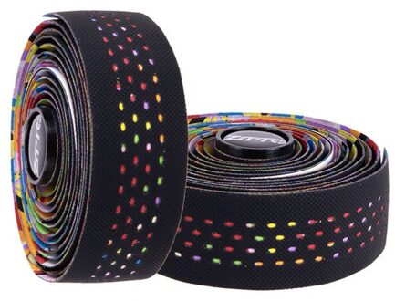 Ztto 2.1 M Zachte Racefiets Fietsstuur Tape Riem Kurk Eva Pu Bar Tape Fietsen Demping Anti-Vibratie wrap Met 2 Bar Plug kleurrijk