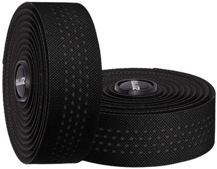 Ztto 2.1 M Zachte Racefiets Fietsstuur Tape Riem Kurk Eva Pu Bar Tape Fietsen Demping Anti-Vibratie wrap Met 2 Bar Plug zwart