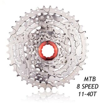 Ztto 8 Speed Freewheel Stalen Vliegwiel Fietsonderdelen 8 S 11-40T Cassette Voor M410 K7 X4 Mountain fiets