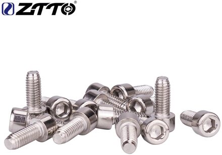 Ztto Bidonhouder M5 * 12Mm Schroef 2 Stuks Allen Bolt 304 Roestvrij Staal Hexagon Socket Cilinder Cup Hoofd schroeven