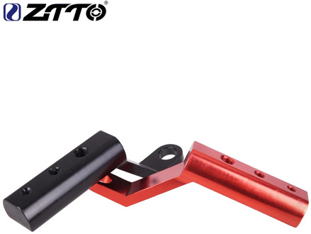 ZTTO Bike Rearview Mirror Mount Extender CNC Bracket Holder Motorcycle Clamp Bar Phone Holder Levers Multi-Function Ebike Parts