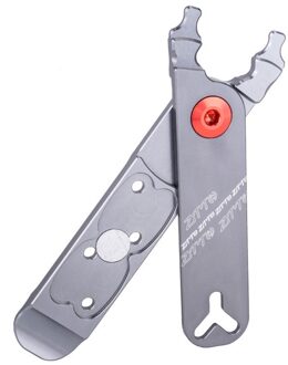 Ztto Fiets 4 In 1 Reparatie Tang Bike Chain Link Tool Tire Valve Hendel Gesp Master Link Tang Fiets Reparatie removal Tool grijs