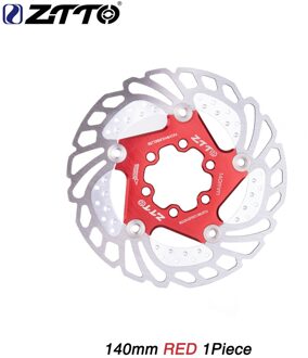 Ztto Fiets Brake Cooling Disc Drijvende Ijs Rotor Voor Mtb Grind Racefiets 203Mm 180Mm 160Mm 140mm Cool Down Rotor Vs RT99 RT86 Cooling 140mm rood