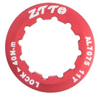 Ztto Fiets Onderdelen Mtb Racefiets Cassette Cover Lock Ring 11T AL7075 Cap Voor Ztto Onderdelen K7 9S 10S 11S 12S Speed Vrijloop rood