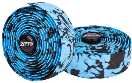 Ztto Fietsstuur Tape Kleurrijke Mountainbike Grip Tapes Antislip Mtb Racefiets Stuur Riem Fietsen Accessoires 2 stekkers blauw