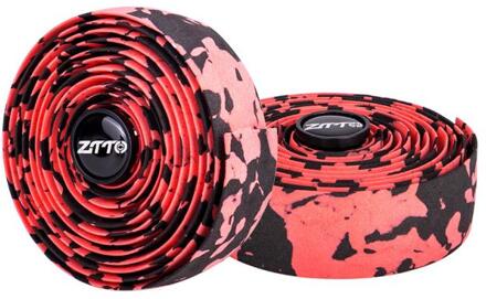 Ztto Fietsstuur Tape Kleurrijke Mountainbike Grip Tapes Antislip Mtb Racefiets Stuur Riem Fietsen Accessoires 2 stekkers rood