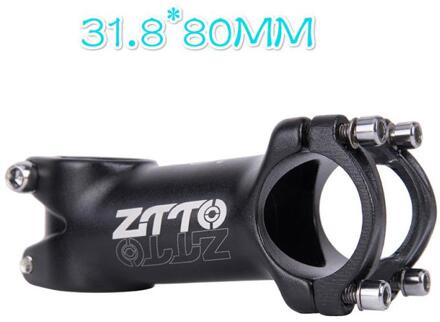 Ztto Hoge Sterkte Lichtgewicht 31.8Mm Stem Voor Xc Voor Am Fiets Onderdelen Mtb Weg Mountainbike 7 Graden 32X60 80 90 100Mm 02