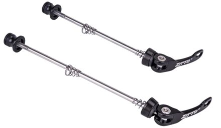 Ztto Mountain Fiets Quick Release Qr Spiesjes Hub As Wielen Vergrendeling Fietsonderdelen Aluminium Front 9X100 achter 10x135mm zwart