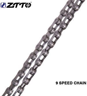 ZTTO MTB Road Fiets Gegalvaniseerd 9s 18s 27s 9Speed Ketting voor Mountainbike met Master Ontbrekende link Fiets Onderdelen